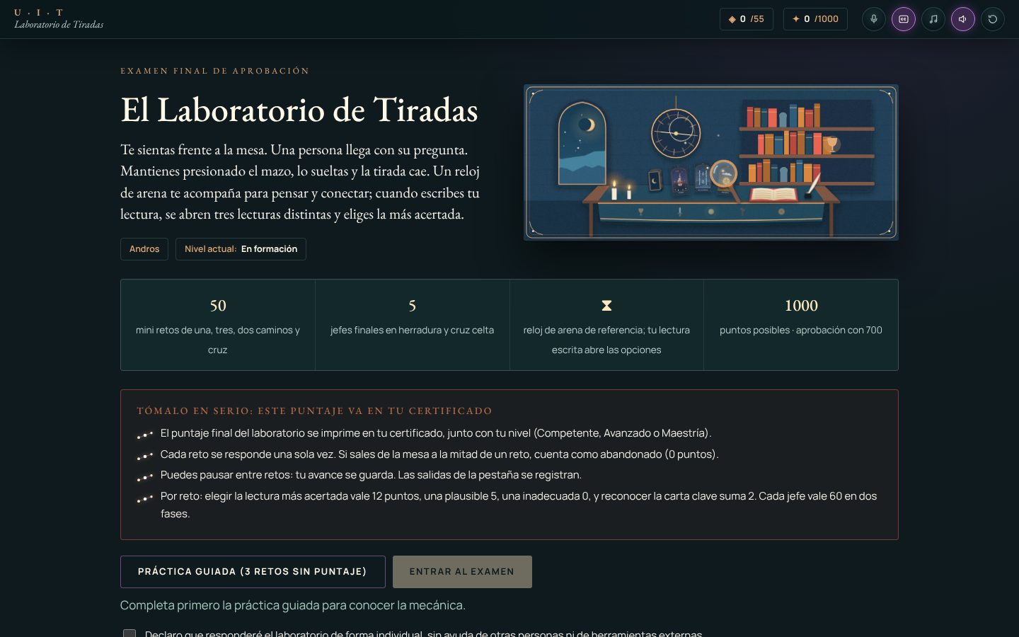Laboratorio de Tiradas